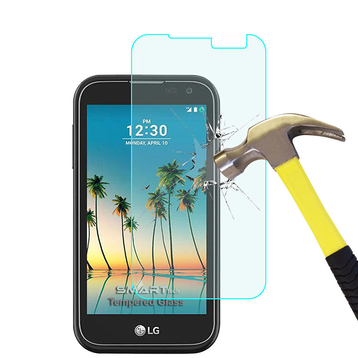 LG K3 2017 Temperli Kırılmaz Cam Ekran Koruyucu