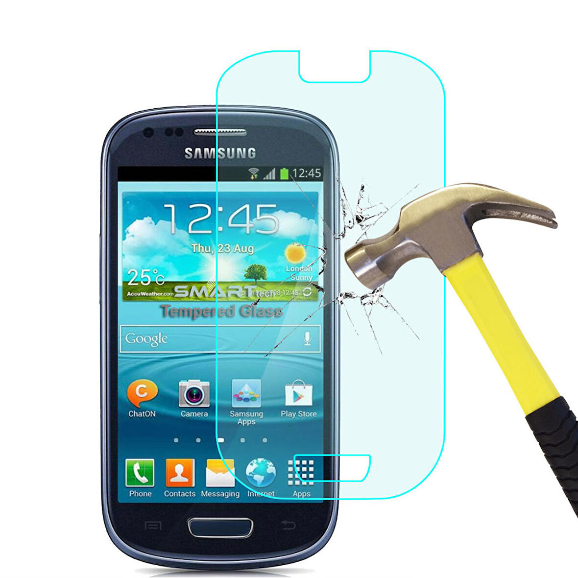 Samsung Galaxy S3 Mini Temperli Kırılmaz Cam Ekran Koruyucu