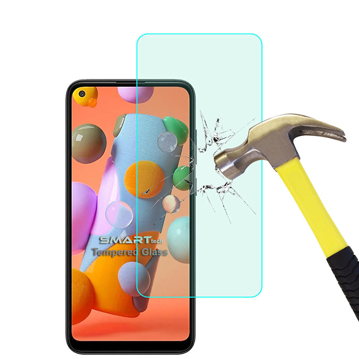 Samsung Galaxy A11 Temperli Kırılmaz Cam Ekran Koruyucu
