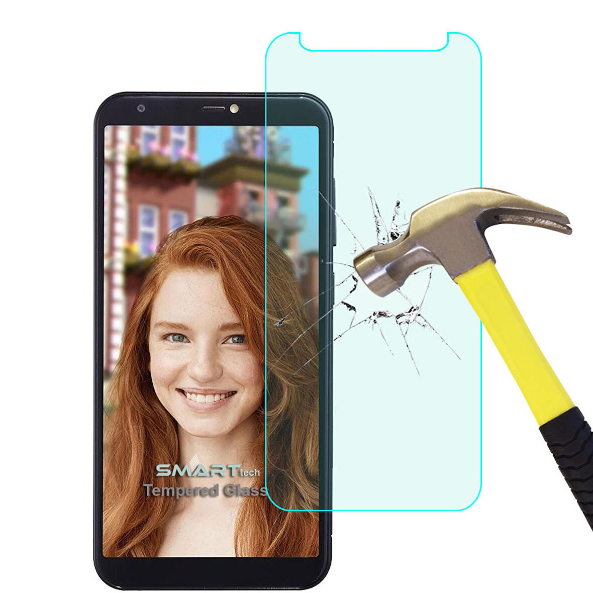 Vestel Venüs V6 Temperli Kırılmaz Cam Ekran Koruyucu