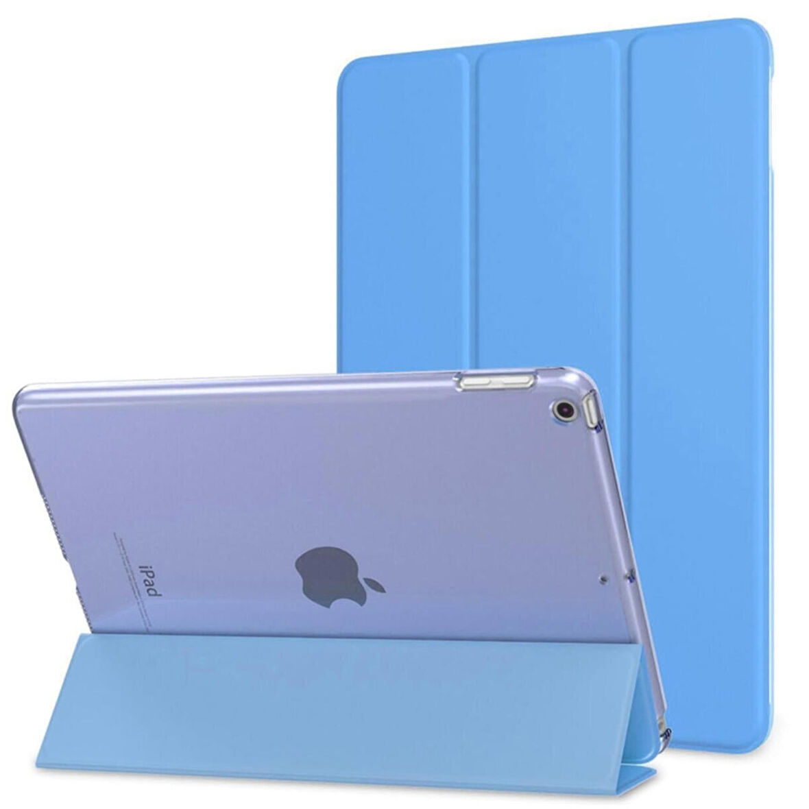 Apple Ipad Mini 4 Mini 5 Smart Cover Arkası Şeffaf Tablet Kılıfı