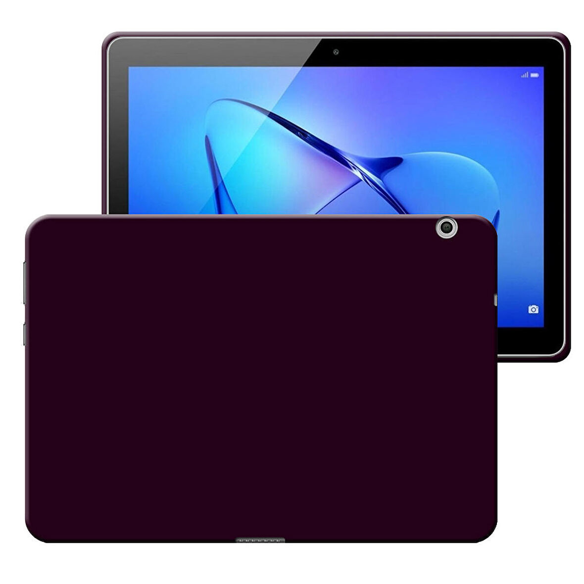 Huawei MediaPad T5 10,1 inç Rubber Yıkanabilir Silikon Kılıf