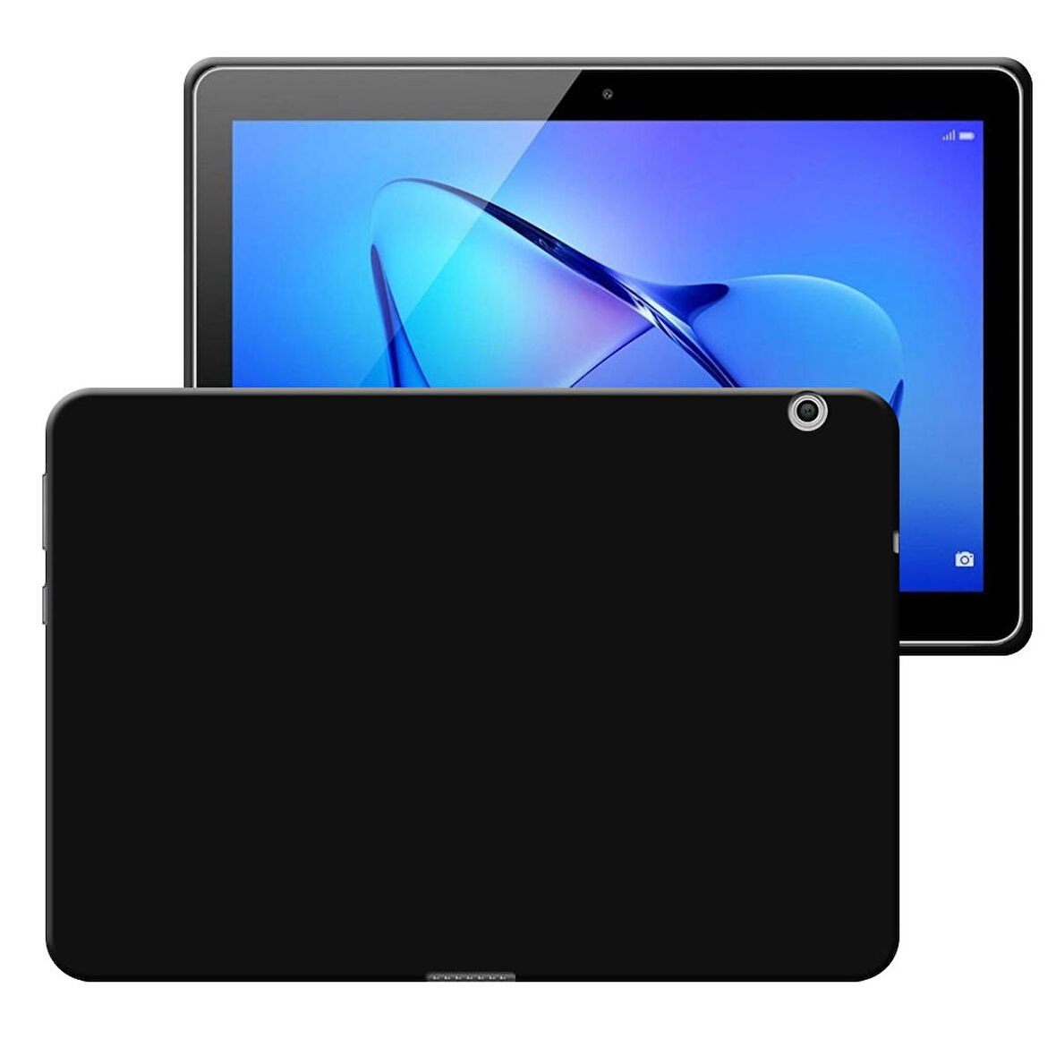 Huawei MediaPad T5 10,1 inç Rubber Yıkanabilir Silikon Kılıf