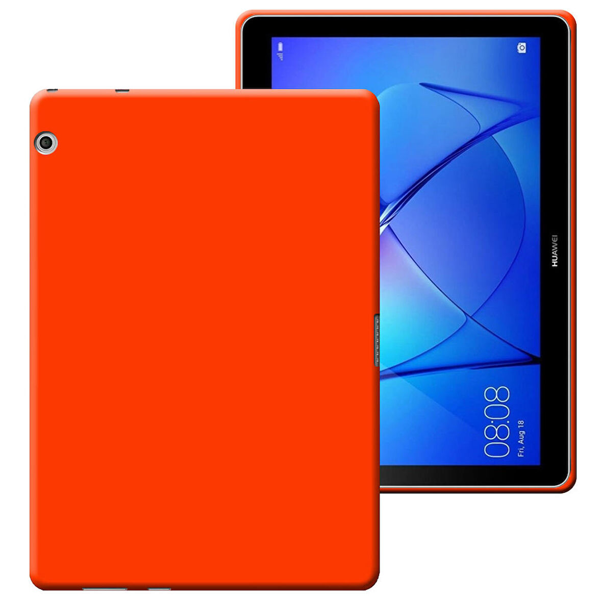 Huawei MediaPad T3 9,6 inç Lansman Silikon Yumuşak Dokulu Kılıf