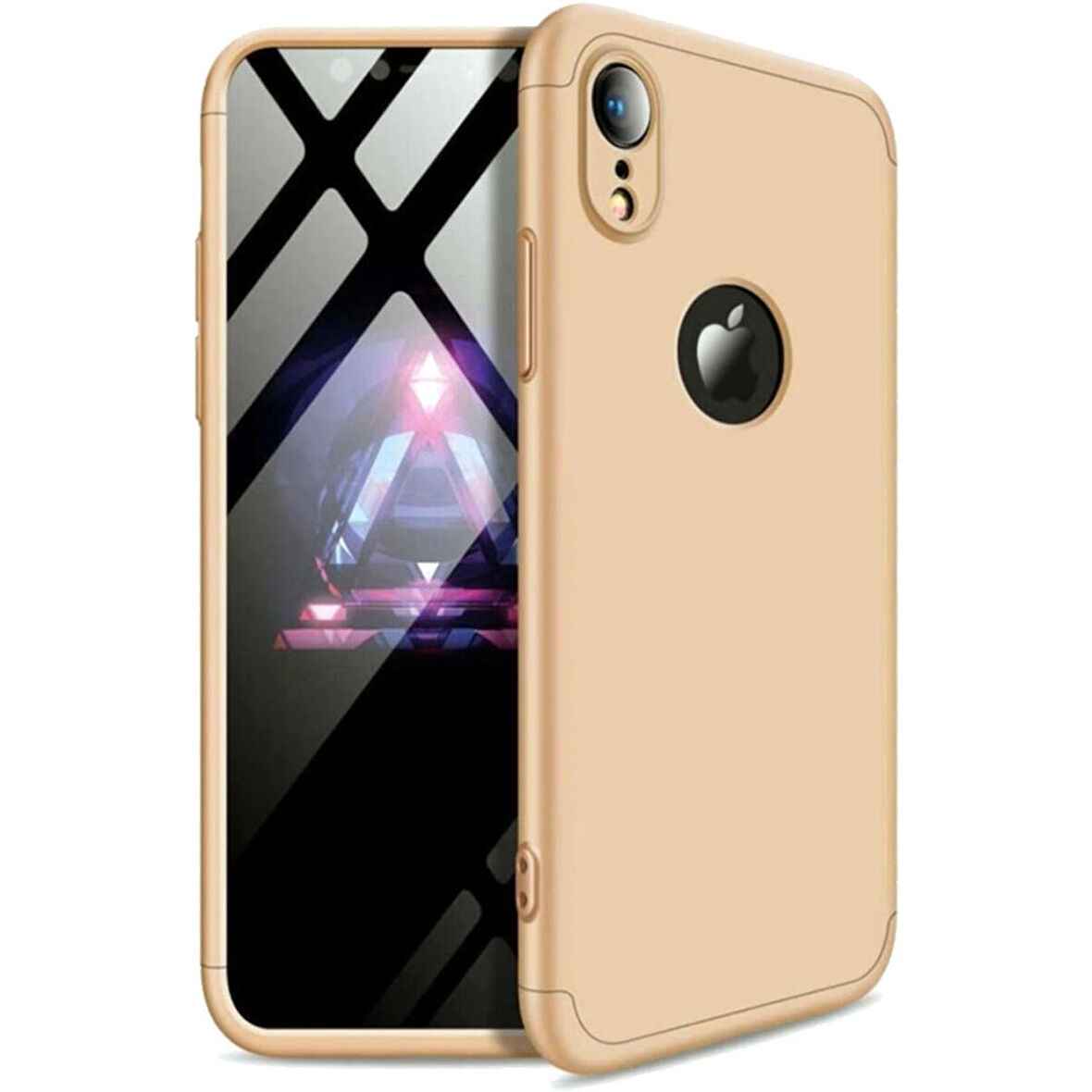 Apple Iphone XR GKK Kılıf 360 Derece Tam Koruma