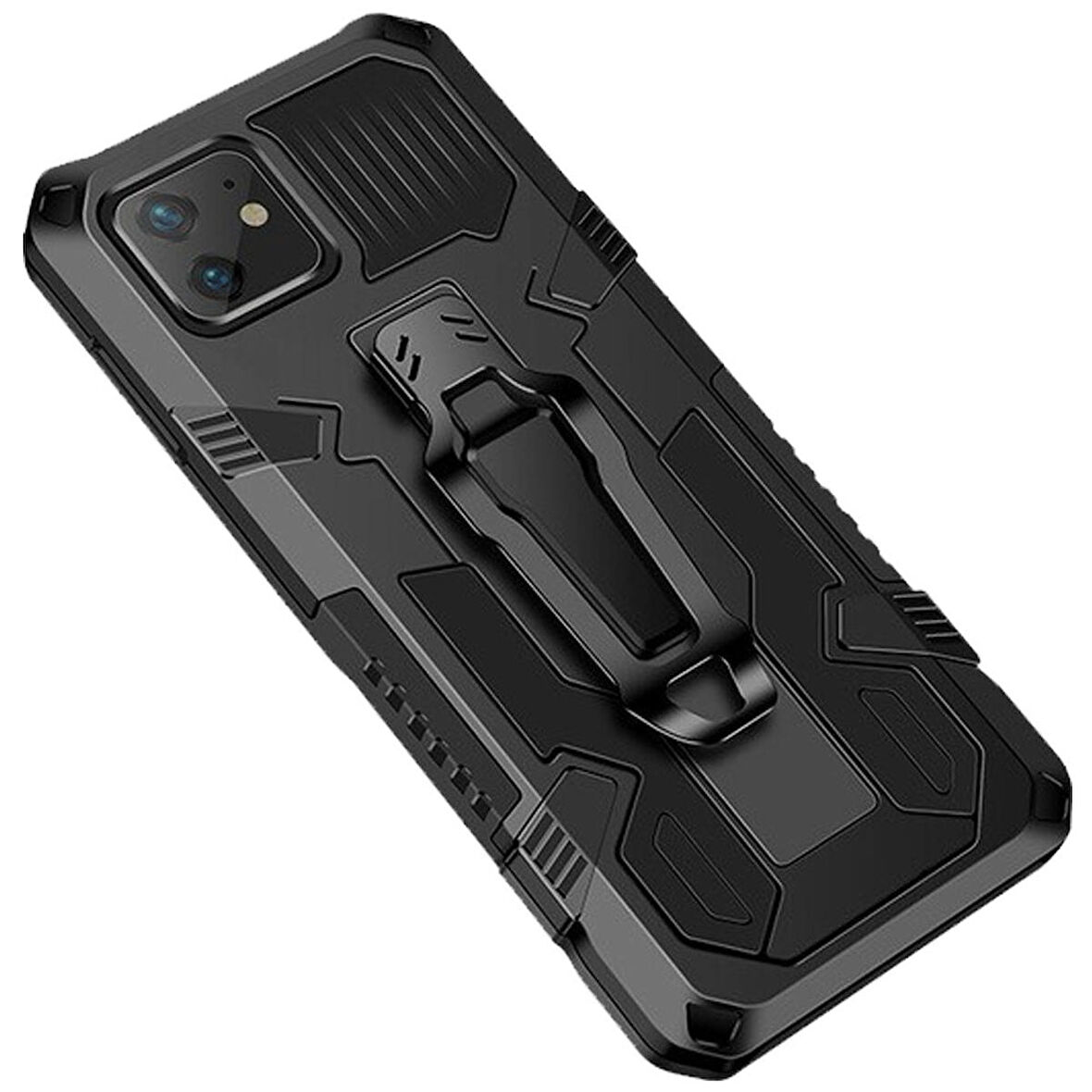 Apple Iphone 12 Mini 5,4 inç Zırh Tank Kılıf Yüksek Koruma