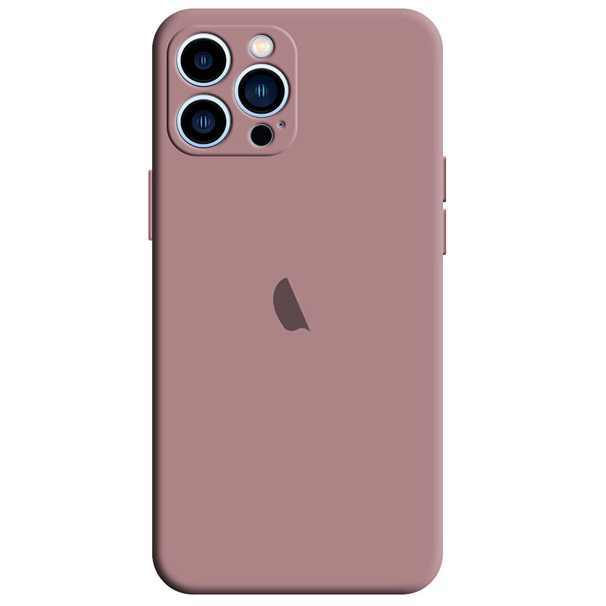 Apple iPhone 12 Pro Max Kamera Korumalı Silikon İçi Kadife Lansman Kılıf