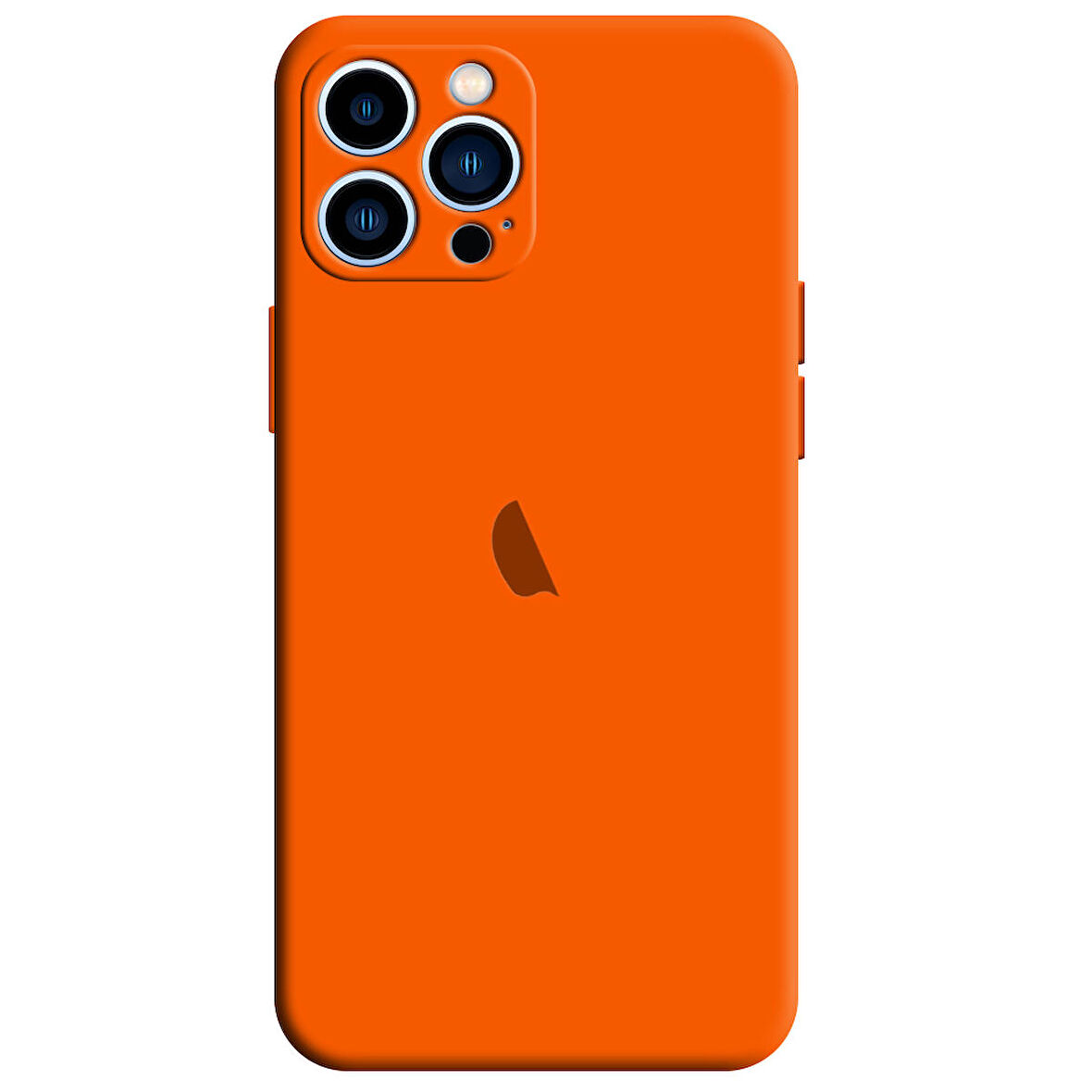 Apple iPhone 12 Pro Max Kamera Korumalı Silikon İçi Kadife Lansman Kılıf