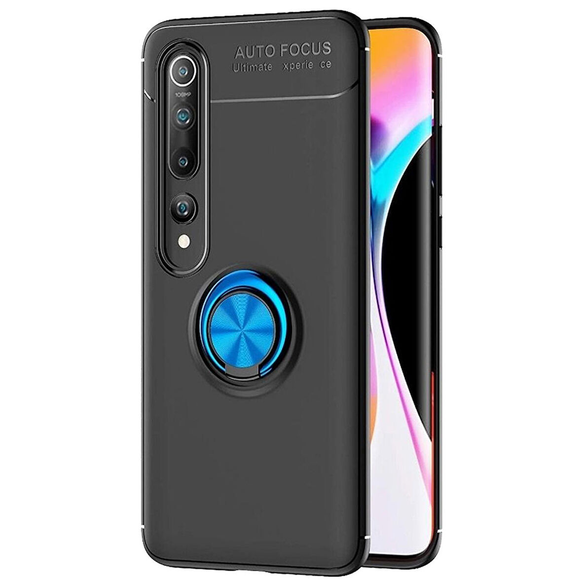 Xiaomi Mi 10 Yüzüklü Power Silikon Kılıf