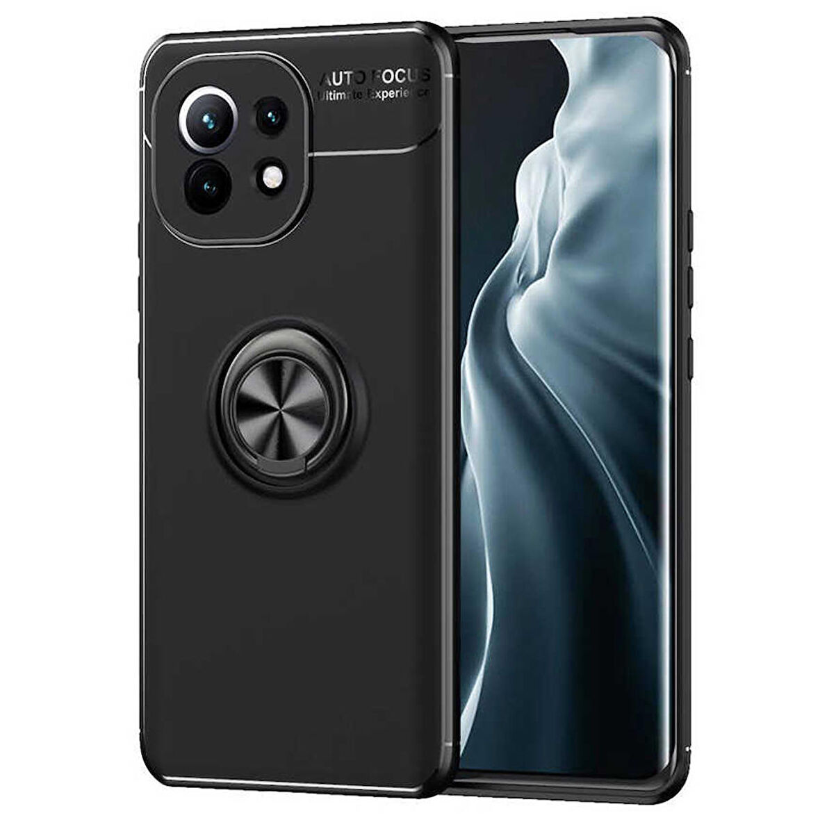 Xiaomi Mi 11 Yüzüklü Power Silikon Kılıf