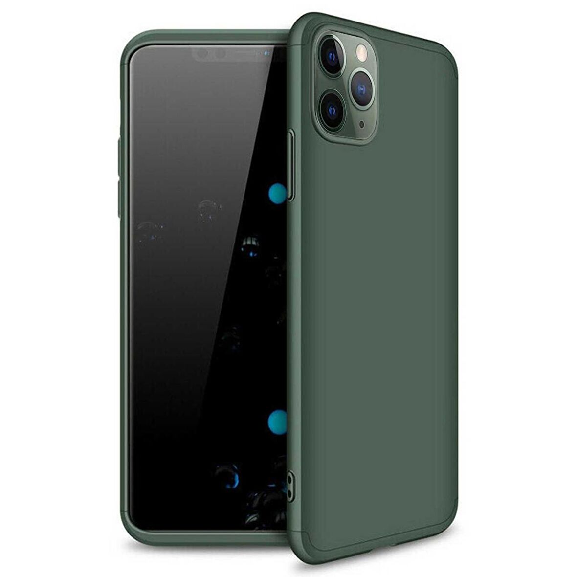 Apple Iphone 11 Pro Max GKK Kılıf 360 Derece Tam Koruma