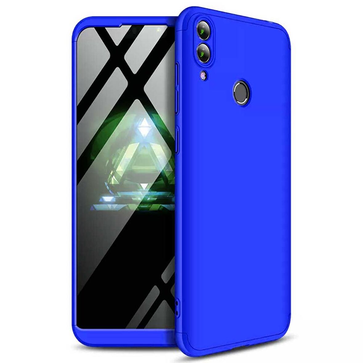 Huawei Honor 8C GKK Kılıf 360 Derece Tam Koruma