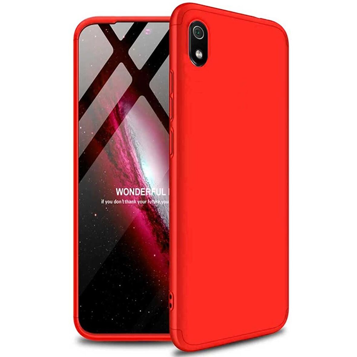 Xiaomi Redmi 7A GKK Kılıf 360 Derece Tam Koruma