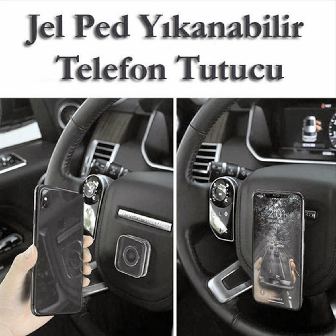 Telefon Tablet Tutucu Jel Ped Yıkanabilir Silikon Nano Gel Pad Jel Pad