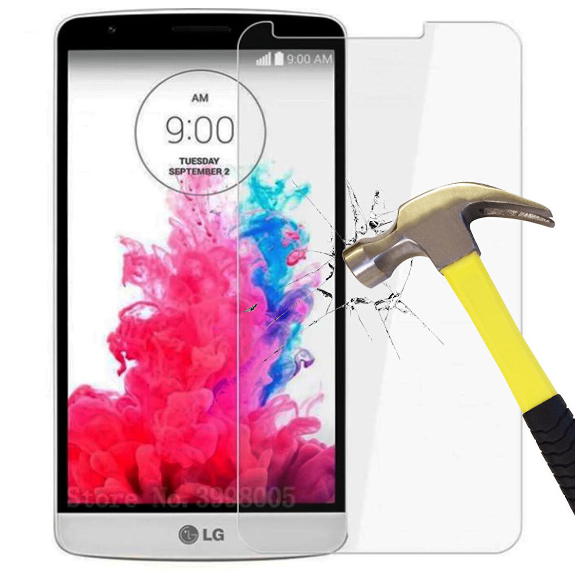 LG G3 D855 Temperli Kırılmaz Cam Ekran Koruyucu