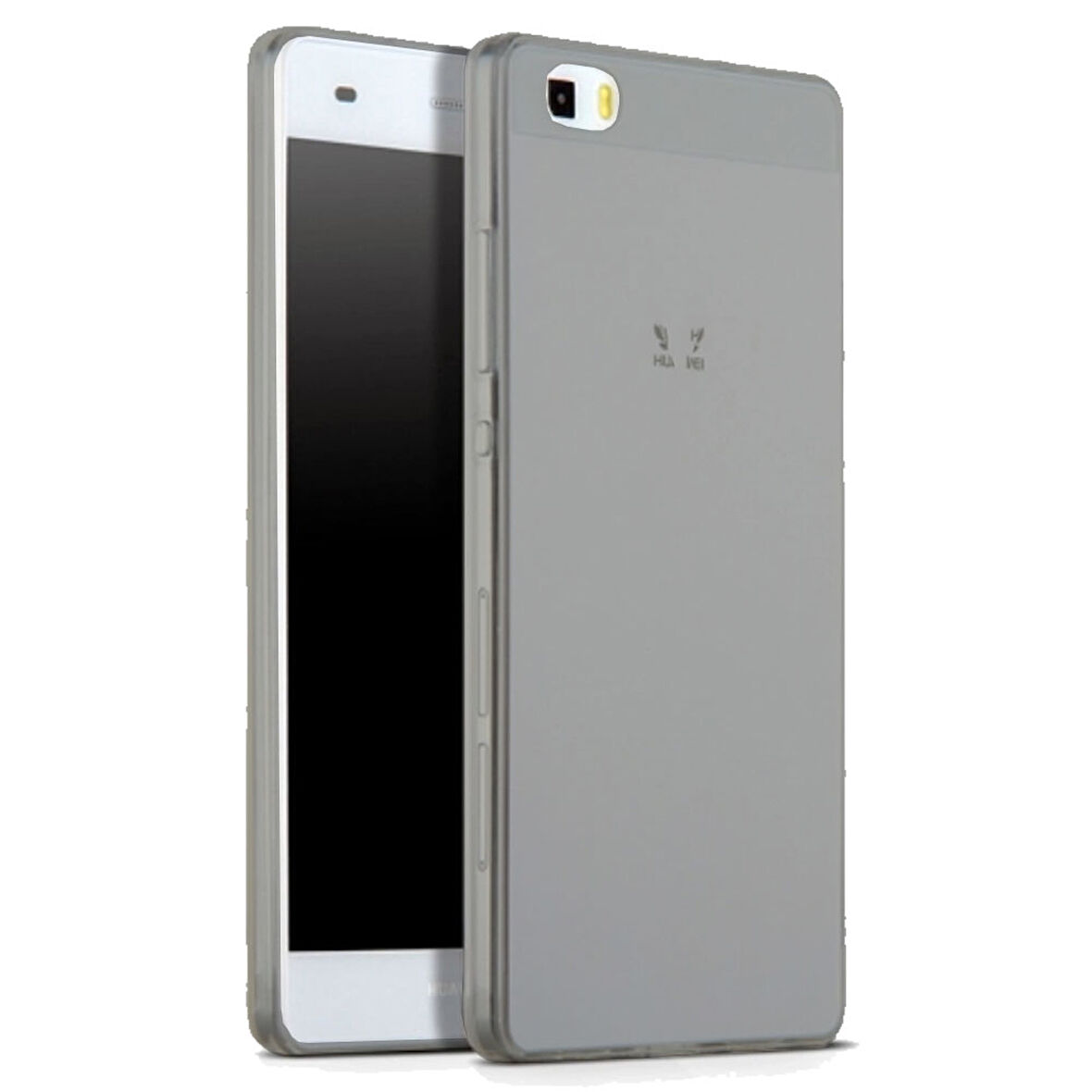 Huawei P8 Lite Uyumlu Ultra İnce Kaliteli Esnek Şeffaf Silikon