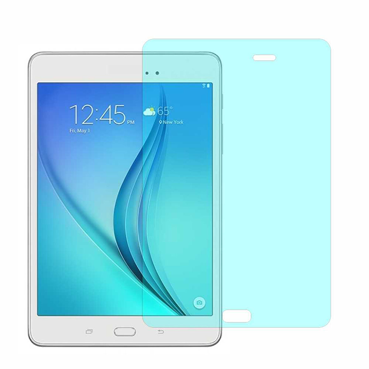Samsung Galaxy Tab A T350 Uyumlu Ekran Koruyucu Kırılmaz Cam