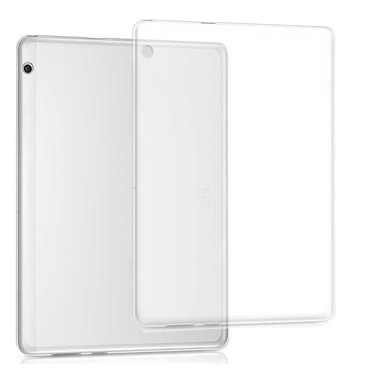 Huawei MediaPad T3 10 inç Uyumlu Şeffaf Silikon Tablet Kılıfı