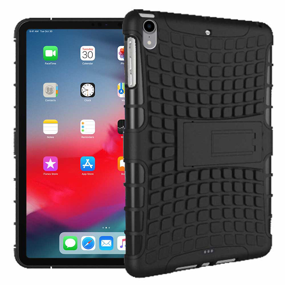 Apple iPad Pro 11 2018 Uyumlu Standlı Tank Tablet Kılıfı Özel Zırh