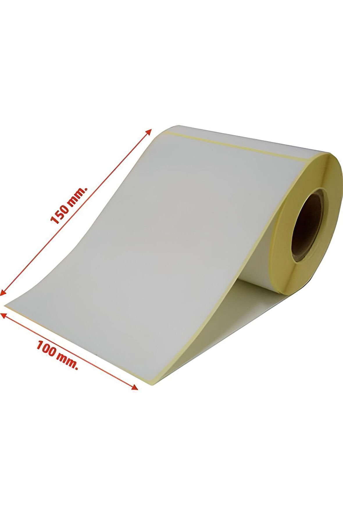 100x150 Yapışkanlı Termal Kargo Etiketi 250 Sarım Termal Etiket