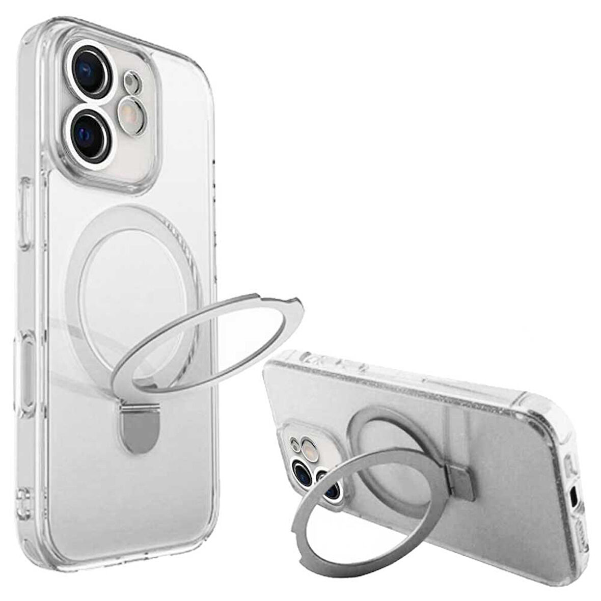Apple iPhone 11 Uyumlu Magsafe Standlı Milano Kılıf