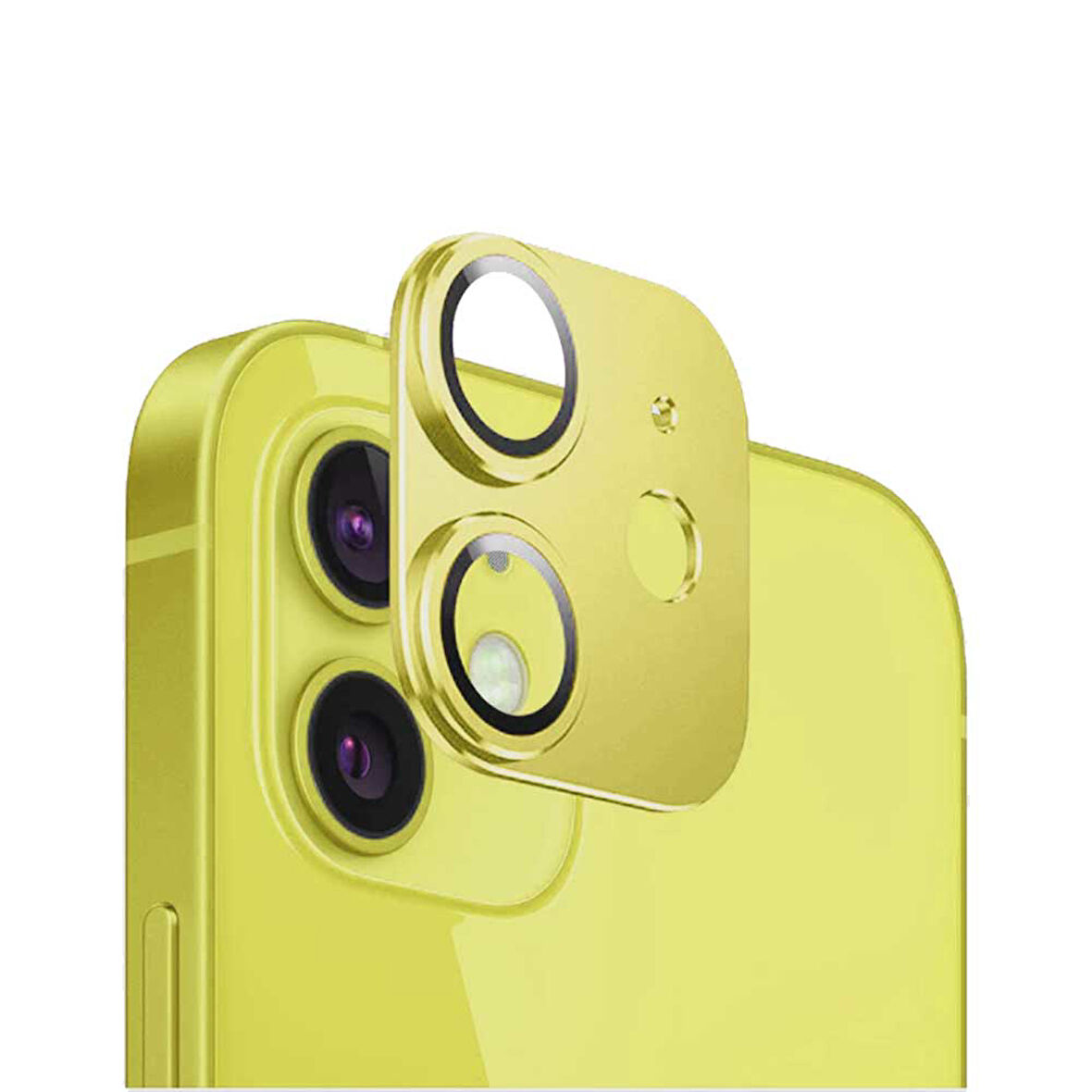 Apple iPhone 11 / iPhone 12 Mini Uyumlu Camera Lens Koruyucu