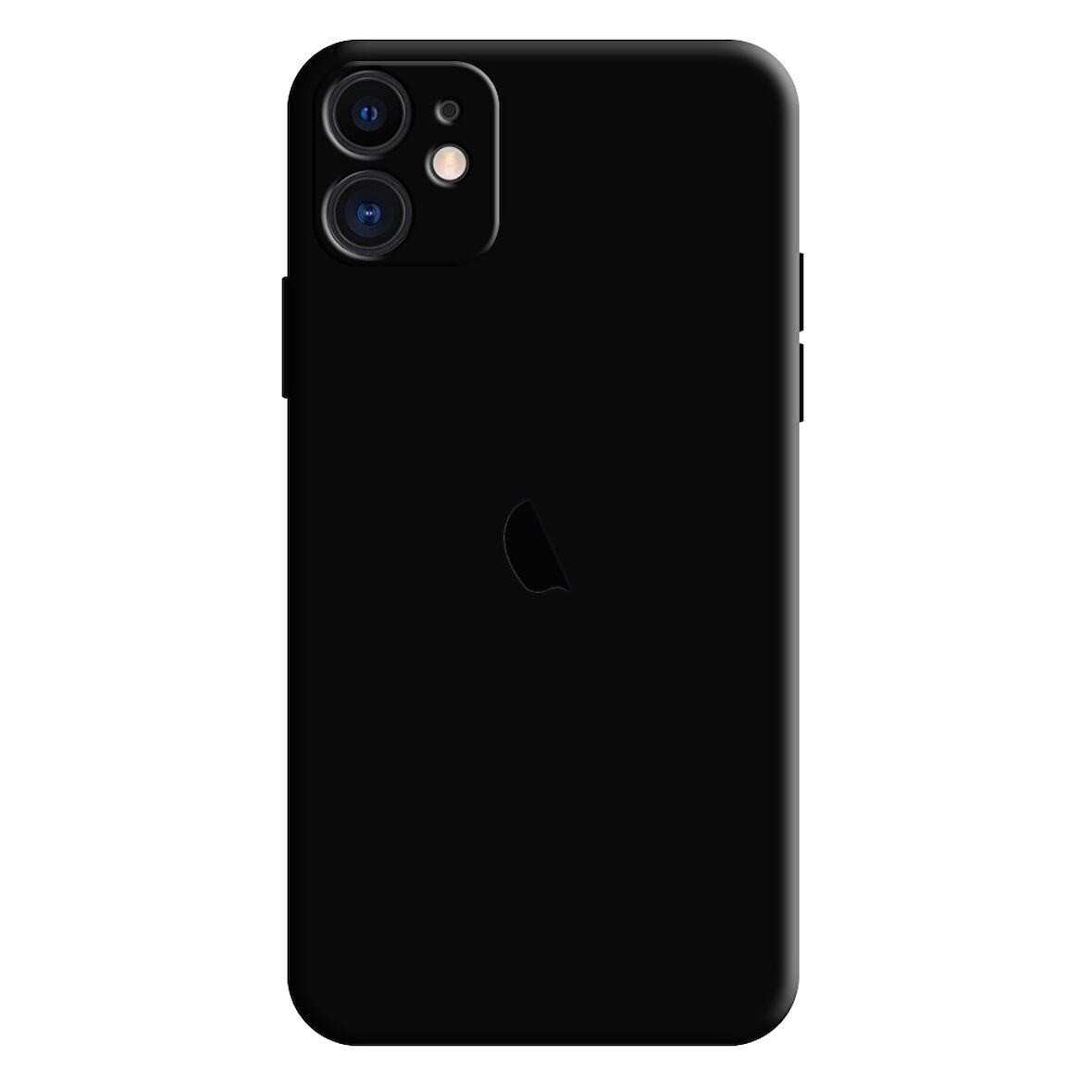 Apple iPhone 12 Uyumlu Kamera Korumalı Silikon İçi Kadife Lansman Kılıf