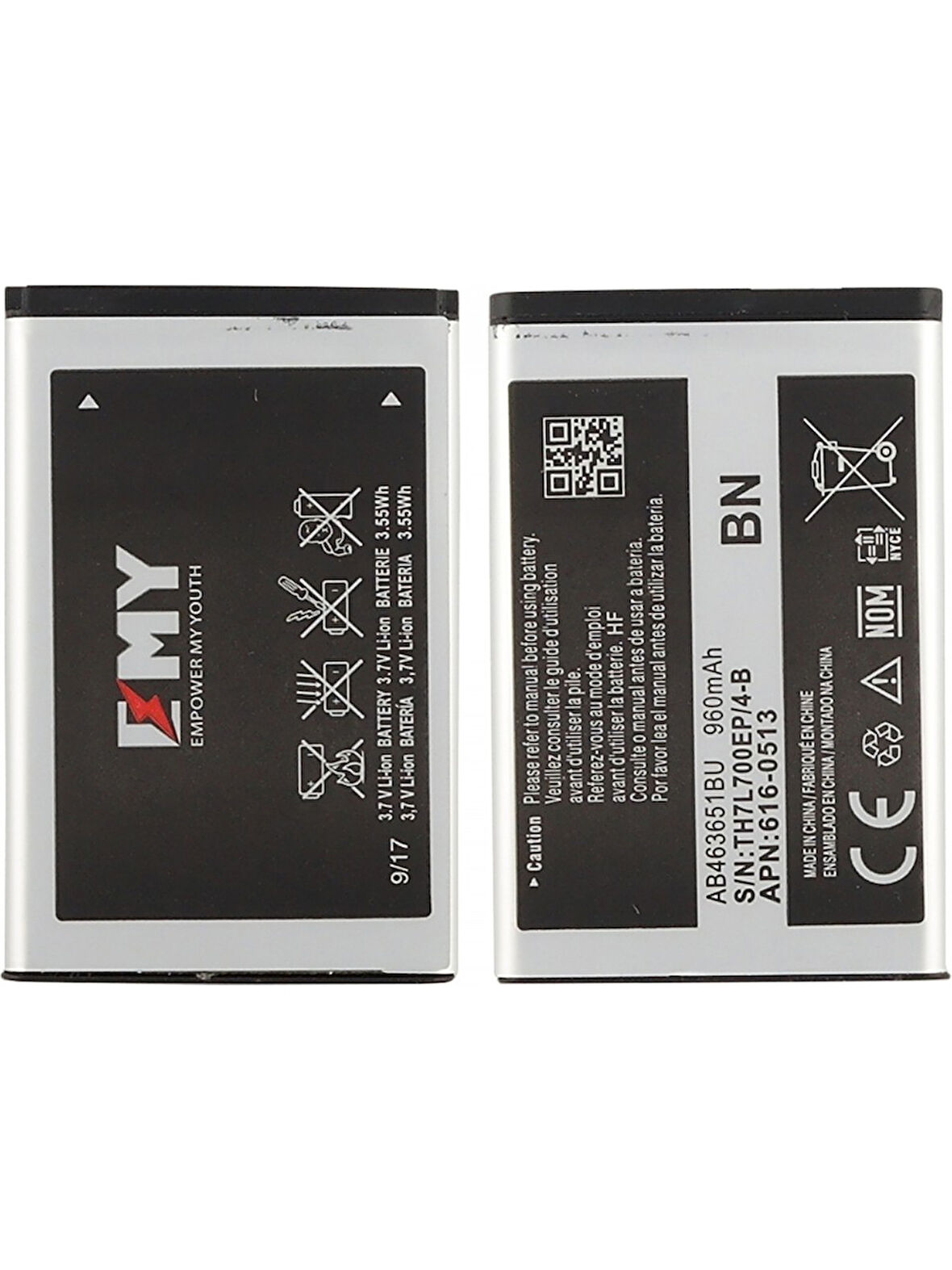 Samsung Galaxy L700 Uyumlu EMY Batarya