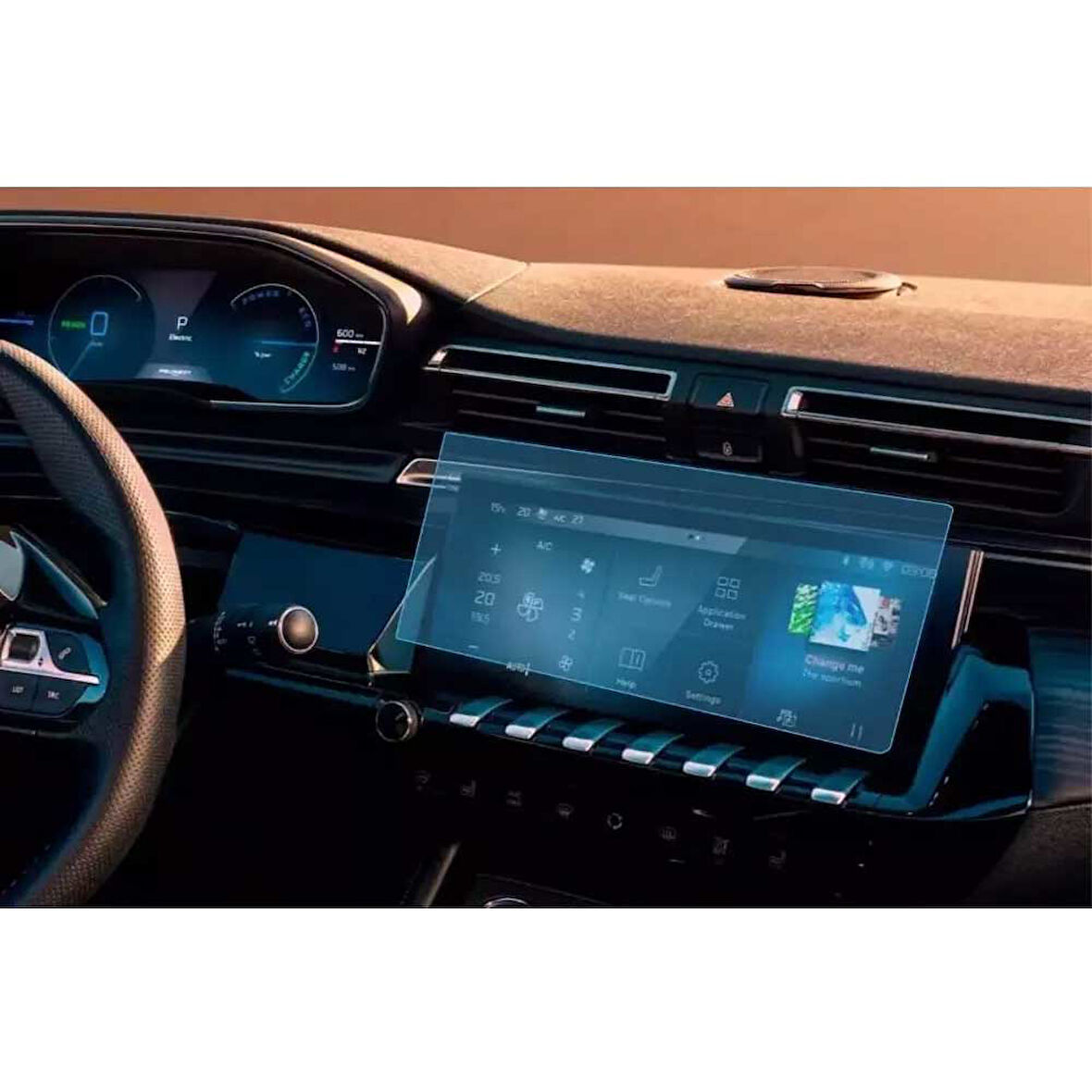 Peugeot 508 3008 5008 Gösterge Paneli Nano Ekran Koruyucu