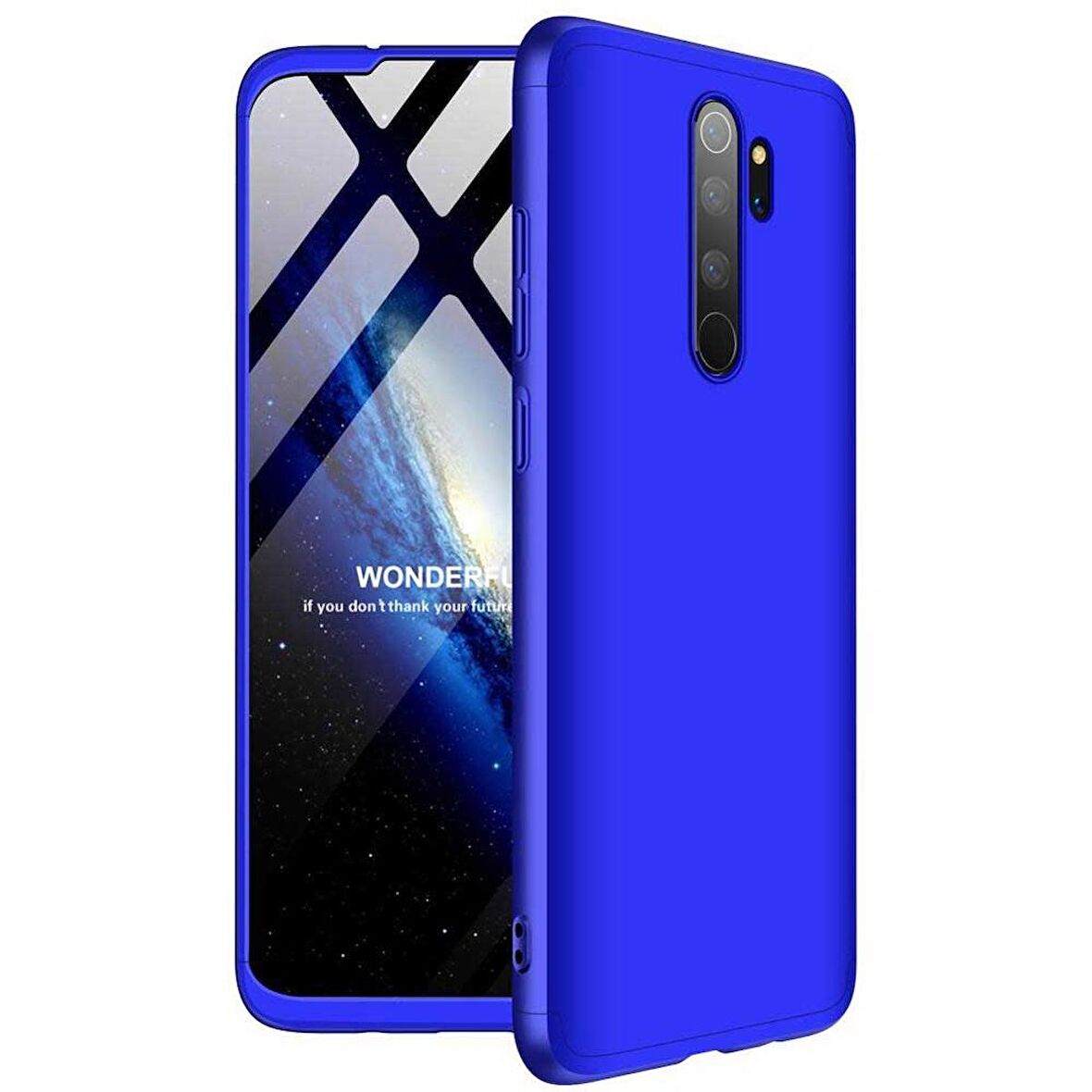 Xiaomi Mi Note 8 Pro GKK Kılıf 360 Derece Tam Koruma