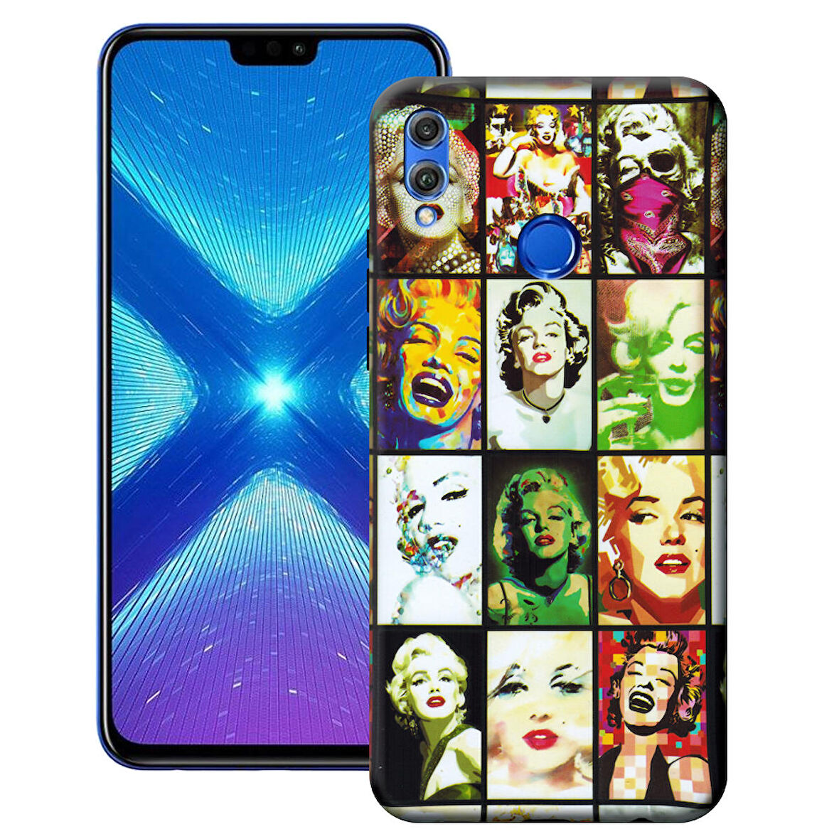 Huawei P Smart Pro / Honor 8X Gloom Silikon Telefon Kılıf GLM-086