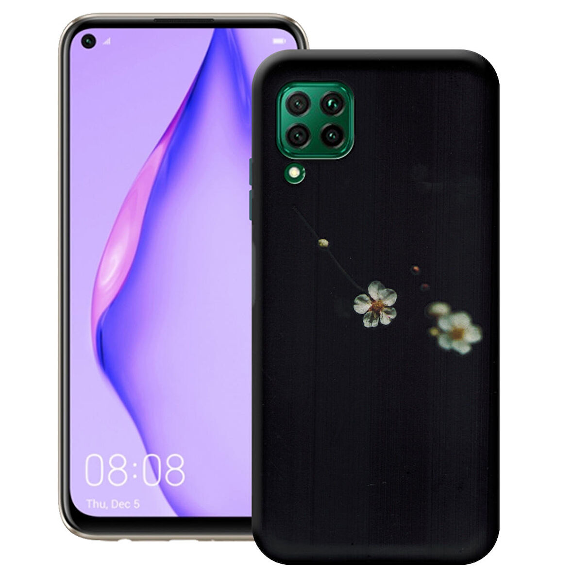 Huawei P40 Lite Gloom Silikon Telefon Kılıf GLM-100