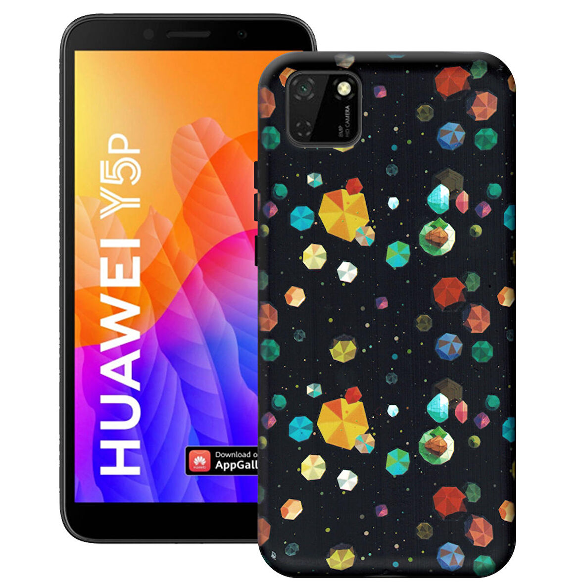 Huawei Y5P Gloom Silikon Telefon Kılıf GLM-108