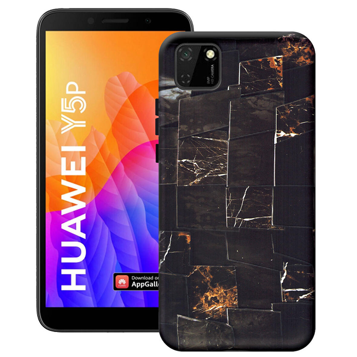 Huawei Y5P Gloom Silikon Telefon Kılıf GLM-109
