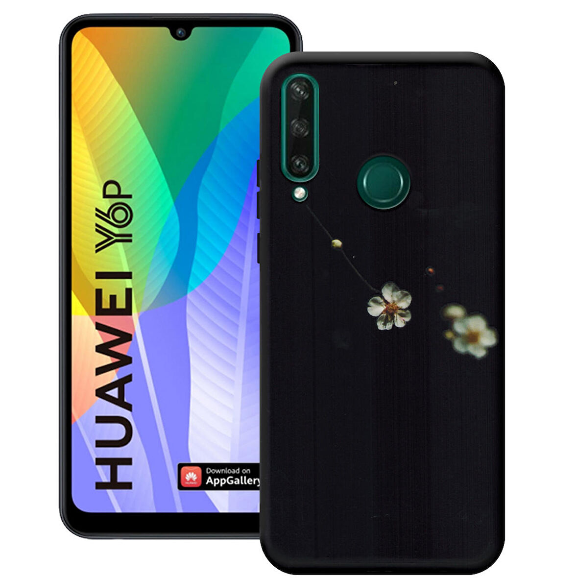 Huawei Y6P Gloom Silikon Telefon Kılıf GLM-119