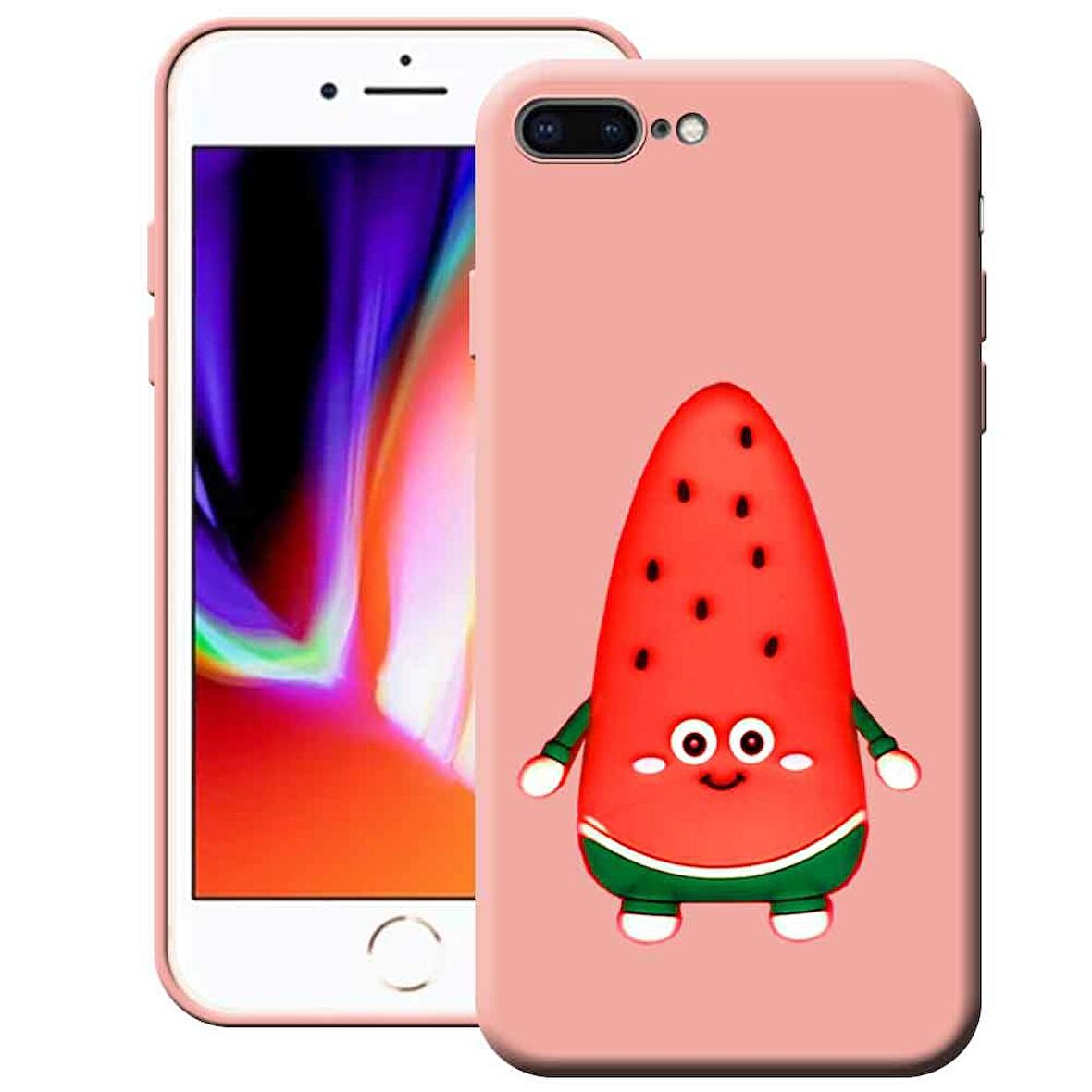 Apple Iphone 7 Plus / 8 Plus Cartoon Silikon Telefon Kılıfı