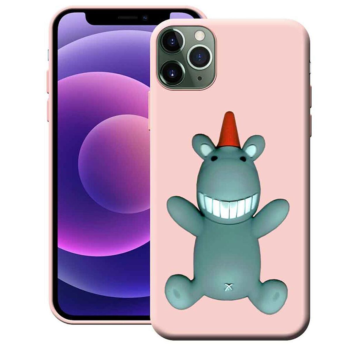 Apple Iphone 11 Pro Max Cartoon Silikon Telefon Kılıfı