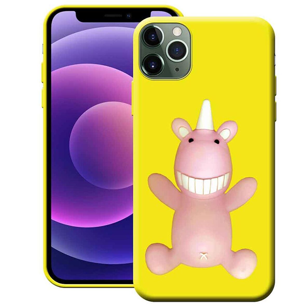Apple Iphone 11 Pro Cartoon Silikon Telefon Kılıfı