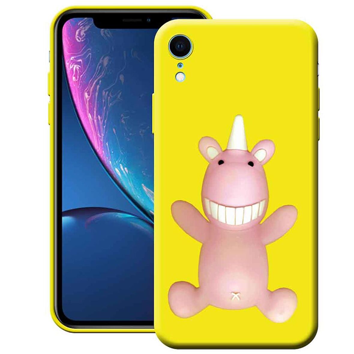 Apple Iphone XR Cartoon Silikon Telefon Kılıfı