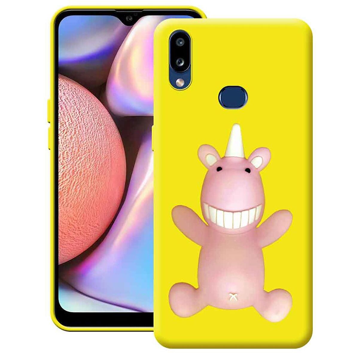Samsung Galaxy A10S Cartoon Silikon Telefon Kılıfı