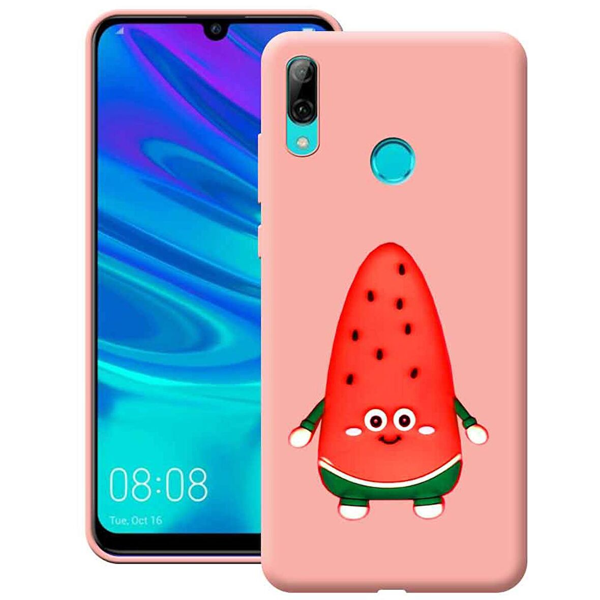 Huawei P Smart Pro 2019 Cartoon Silikon Telefon Kılıfı