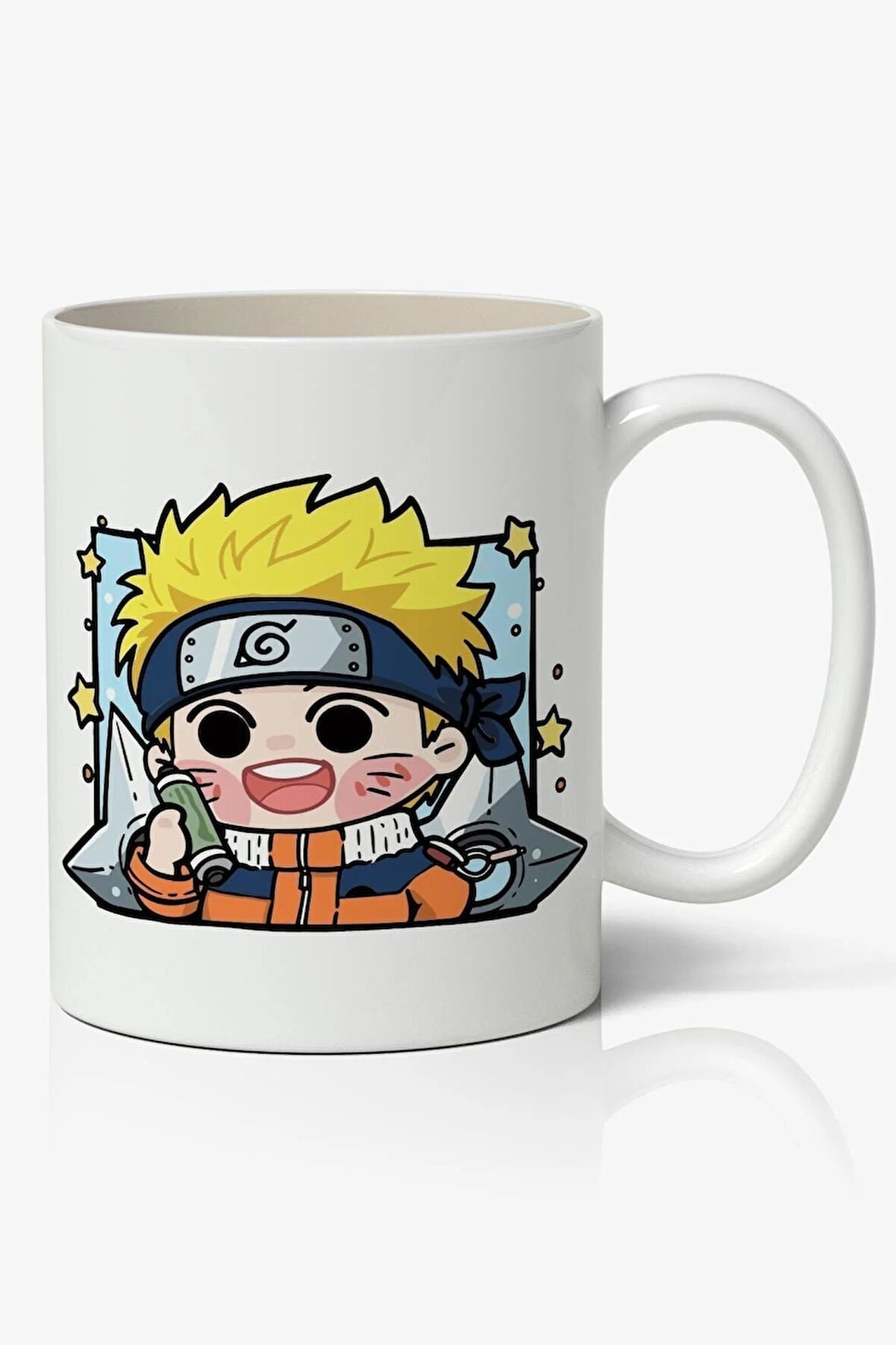 Naruto Uzumaki Naruto Anime Avatar Temalı Beyaz Kupa Bardak Sevgiliye Arkadaşa Hediye