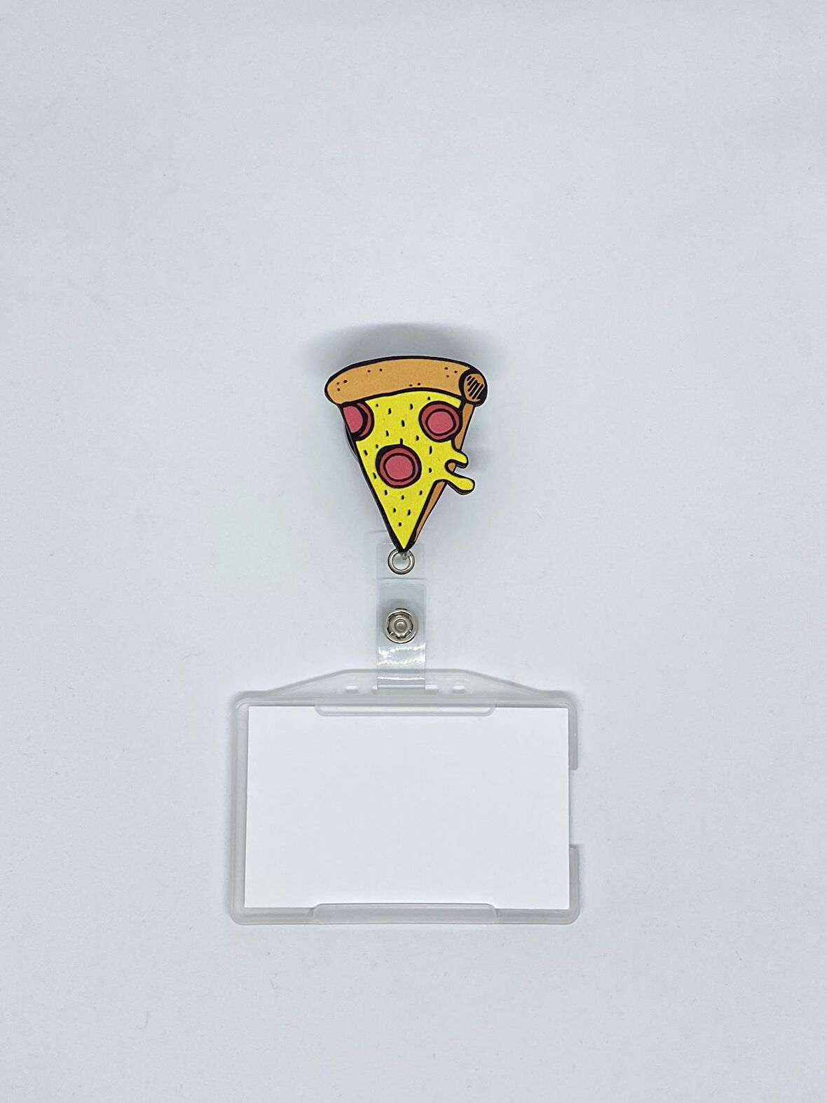 Pizza Temalı Yoyo Kartlık