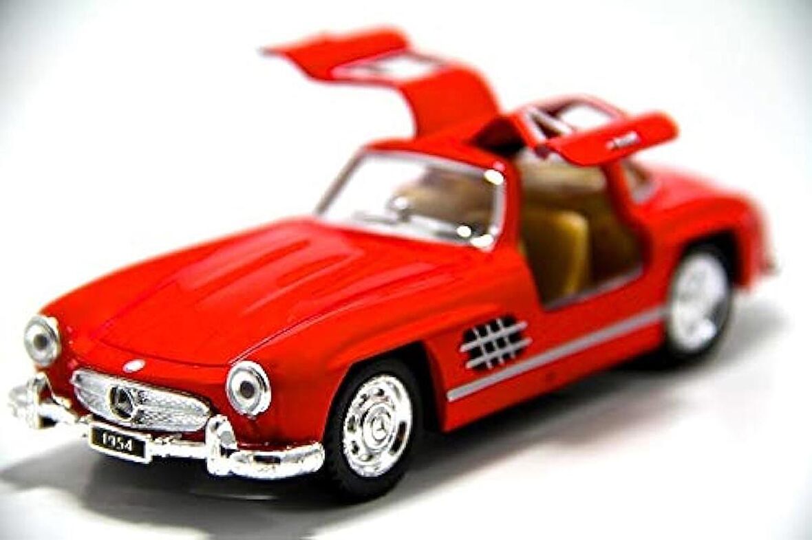 Kinsmart 1954 Mercedes 300sl Metal Çekbırak Model Araba