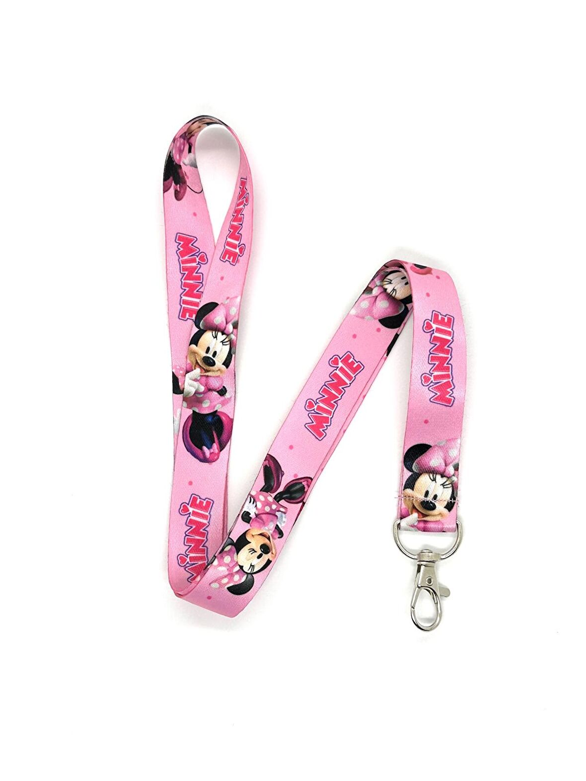 Minnie Mouse 3 Temalı Boyun İpi