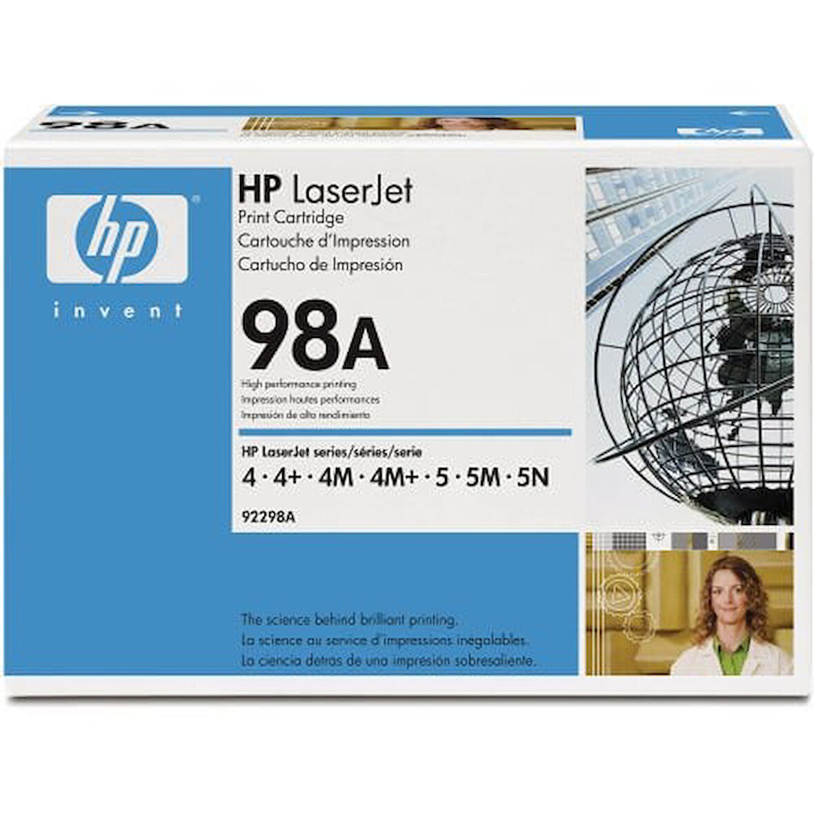 HP 92298A (98A) Siyah Black Orjinal Toner LaserJet 4m / 5m