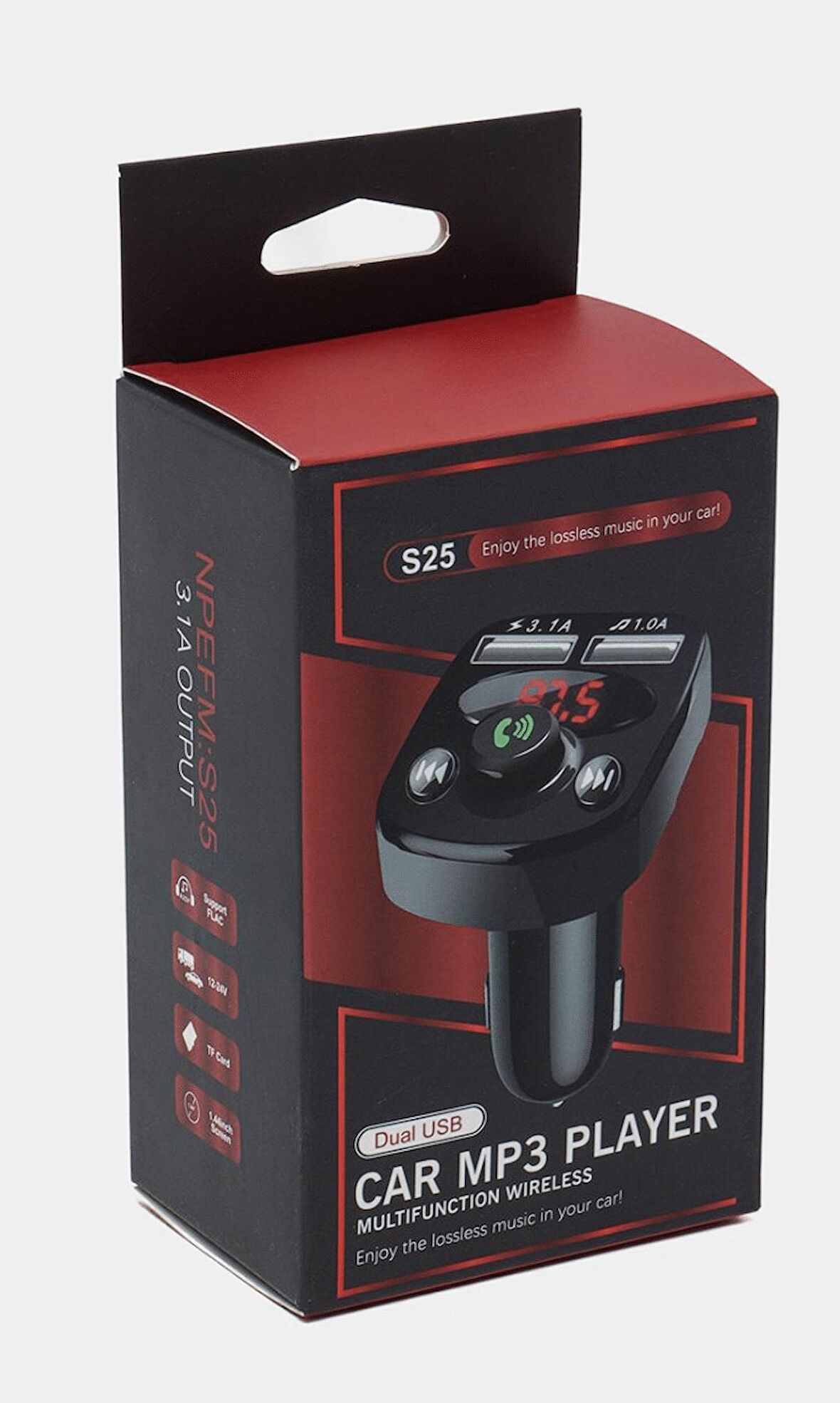 S25 Bluetooth Araç Fm Radio Transmitter