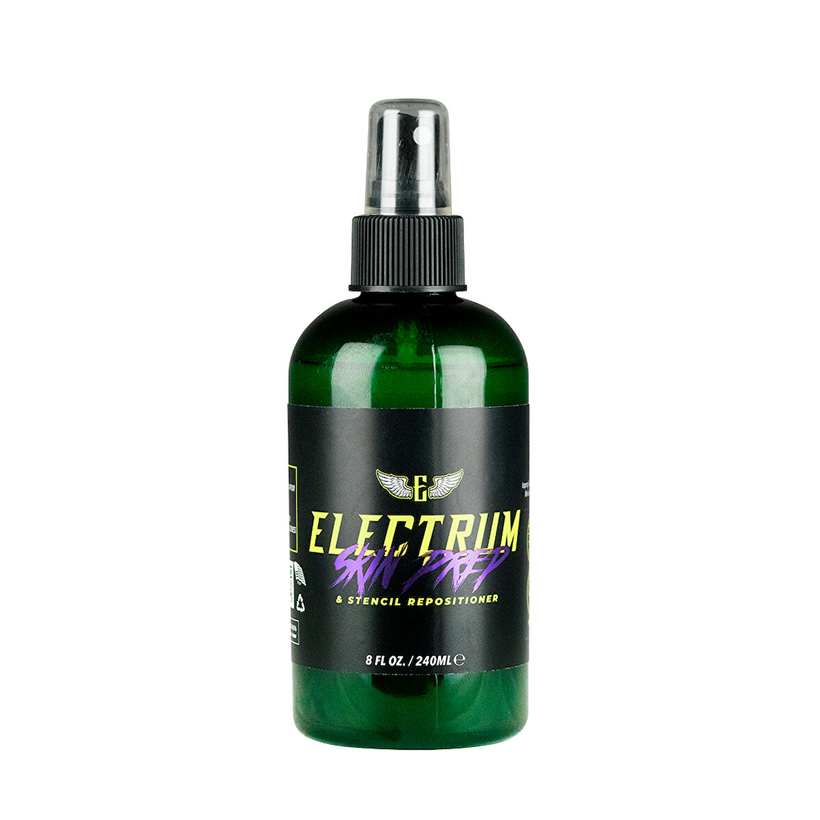 Electrum Premium Tattoo Skin Prep and Stencil Repositioner - 8oz/240ml