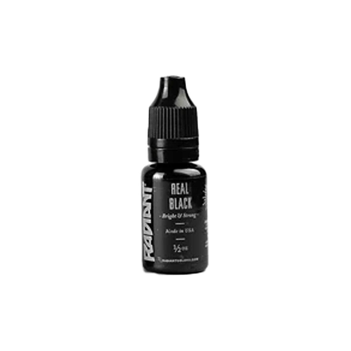 Real Black - Radiant Tattoo Dövme Boyası  - 0,5oz/15ml