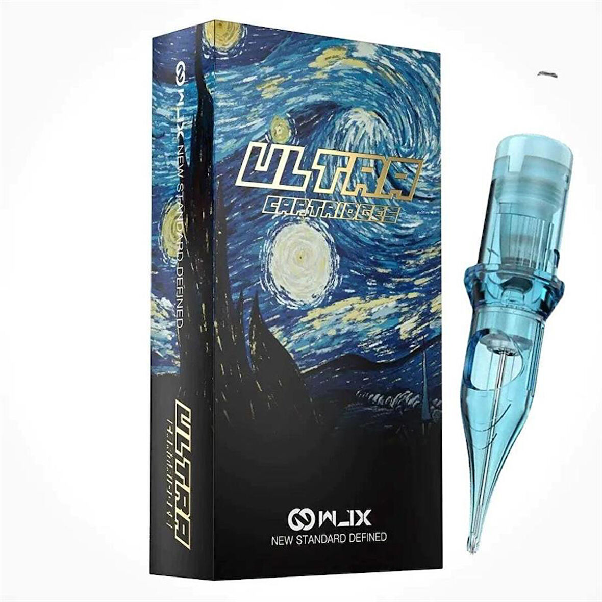 WJX Ultra Cartridges - 1214 RS Round Shader Medium Taper - Kartuş Dövme İğnesi